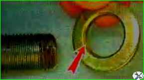 Замена растяжки и кронштейна подвески