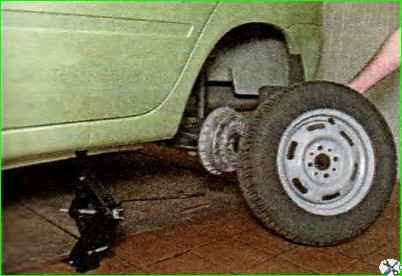 Проверка и замена колес автомобиля