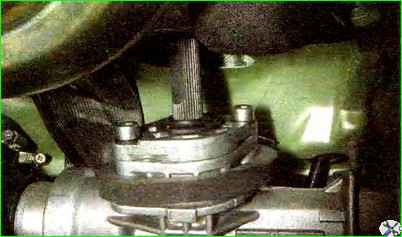 Extracción e instalación del mecanismo de dirección