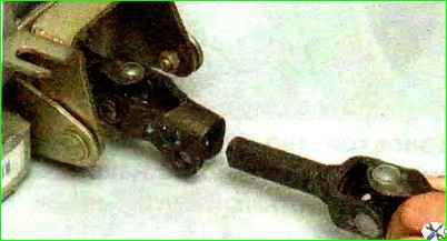 Снятие рулевой колонки с электроусилителем