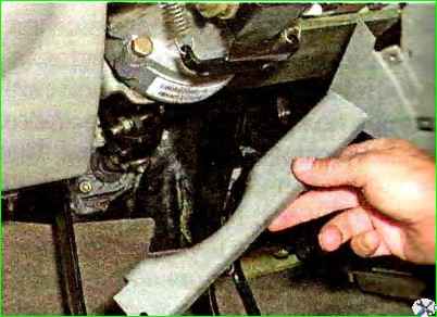 Снятие рулевой колонки с электроусилителем