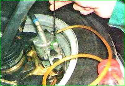 Прокачивание тормозной системы