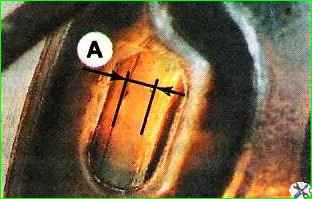 Проверка износа тормозных колодок