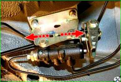 Antrieb des Druckreglers einstellen