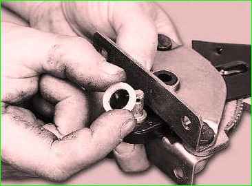 Reparatur des Feststellbremshebels