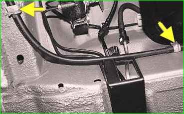 Austausch des Feststellbremsseils