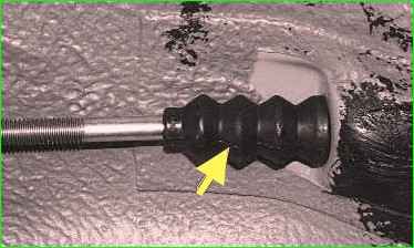 Reparatur des Feststellbremshebels