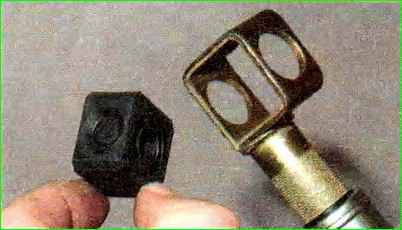 Снятие и разборка привода управления коробкой передач