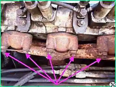 Снятие и установка дизеля Камаз