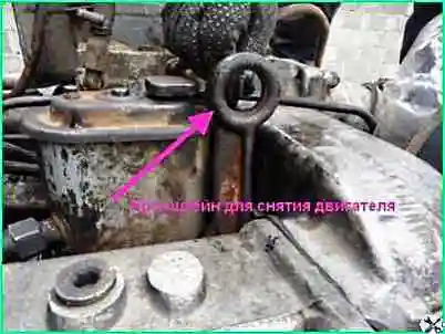 Снятие и установка дизеля Камаз