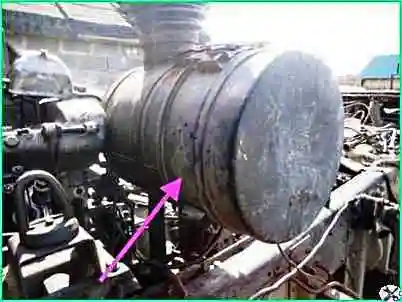 Снятие и установка дизеля Камаз