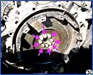 Разборка дизеля автомобиля КамАЗ