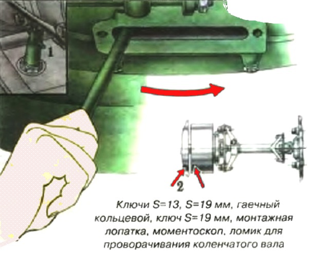 Adjust fuel injection advance