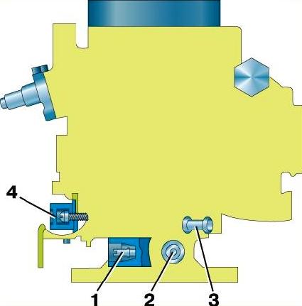 Конструкция карбюратора К-131