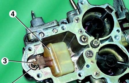 Снятие, разборка и регулировка карбюратора К-151
