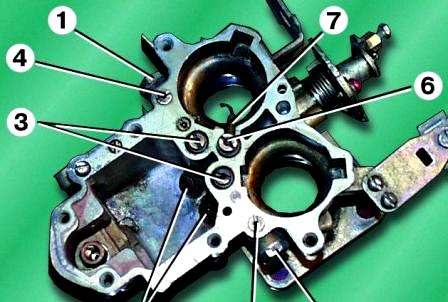 Снятие, разборка и регулировка карбюратора К-151