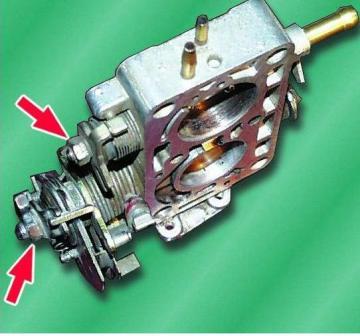 Снятие, разборка и регулировка карбюратора К-151