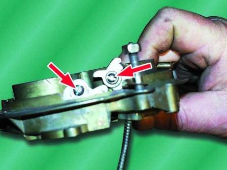 Снятие, разборка и регулировка карбюратора К-151