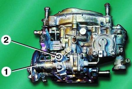 Снятие, разборка и регулировка карбюратора К-151