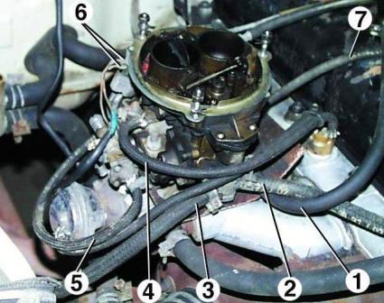 Снятие, разборка и регулировка карбюратора К-151
