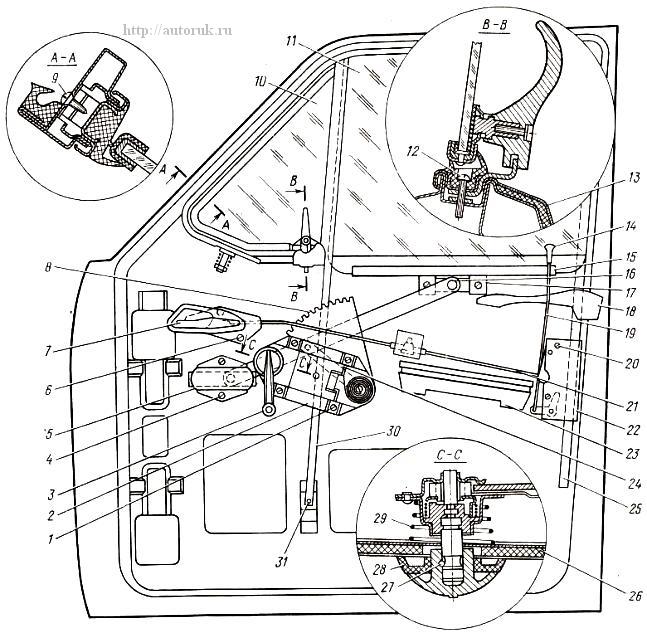 дверь автомобиля Волга