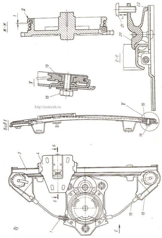 стеклоподъемник задней двери