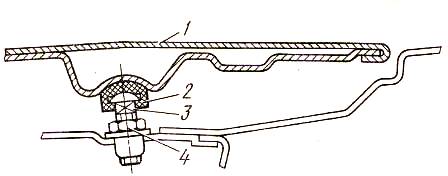 опорный буфер капота
