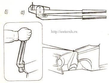 Клещи для формирования кромок