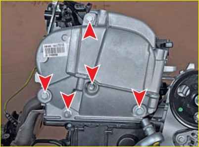 Замена ремня ГРМ двигателя К4М автомобиля Лада Ларгус