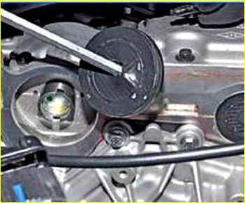 Замена ремня ГРМ двигателя К4М автомобиля Лада Ларгус