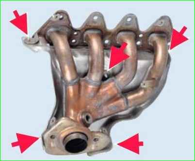 Cómo reemplazar la junta del colector de escape K4M