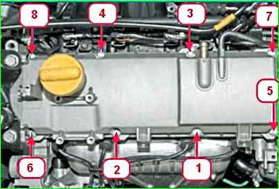 Как заменить прокладку крышки ГБЦ на К7М