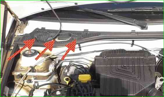 Пристрій системи вентиляції автомобіля