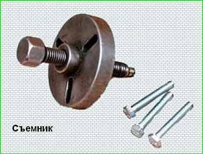 Austausch des Lagers der Riemenscheibe und Kupplung des Klimakompressors