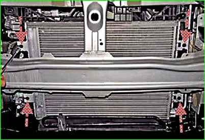 Lada Largus кондиционерінің конденсаторын қалай алып тастауға болады