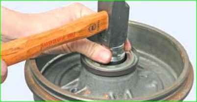 Как заменить подшипник ступицы заднего колеса Лада Ларгус