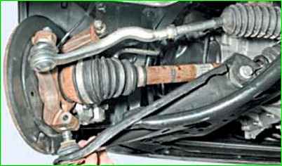 Как снять рычаги передней подвески Лада Ларгус