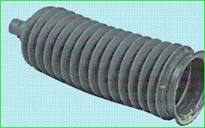 Replacing the steering rod boot