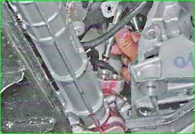 Removal and installation of the steering mechanism Lada Largus