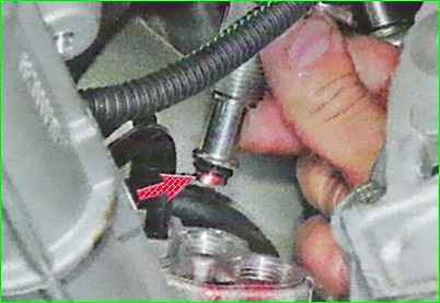 Removal and installation of the steering mechanism Lada Largus