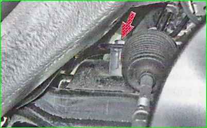 Removal and installation of the Lada Largus steering mechanism