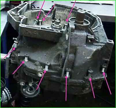 Demontage des DPO-Automatikgetriebes