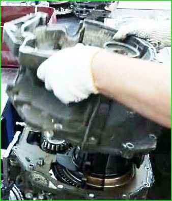 Demontage des DPO-Automatikgetriebes