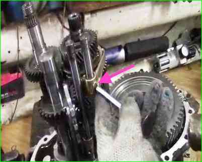 Как разобрать КПП JH3