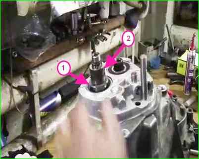 Как собрать коробку передач JH3