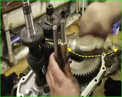 Как собрать коробку передач JH3