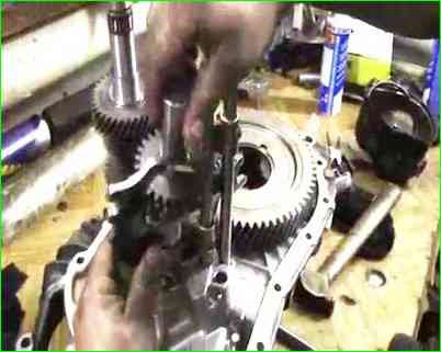 Как собрать коробку передач JH3