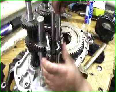 Как собрать коробку передач JH3