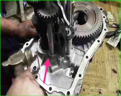 Как собрать коробку передач JH3