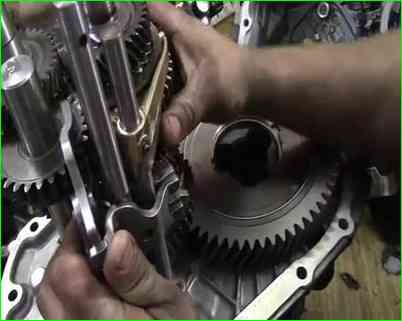 Как собрать коробку передач JH3